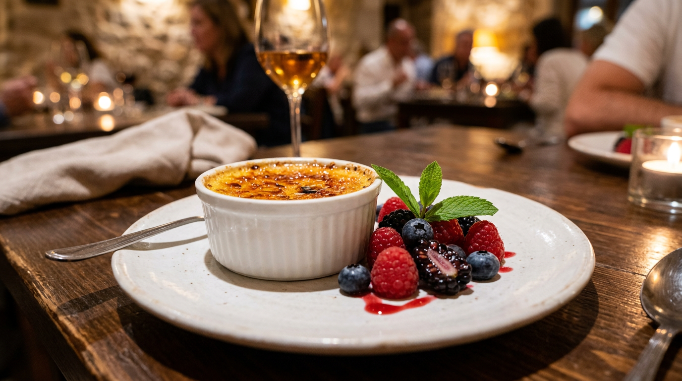 Postre casero del día